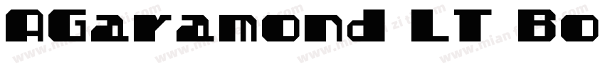 AGaramond LT Bold 常机(TrueType) (Wes字体转换